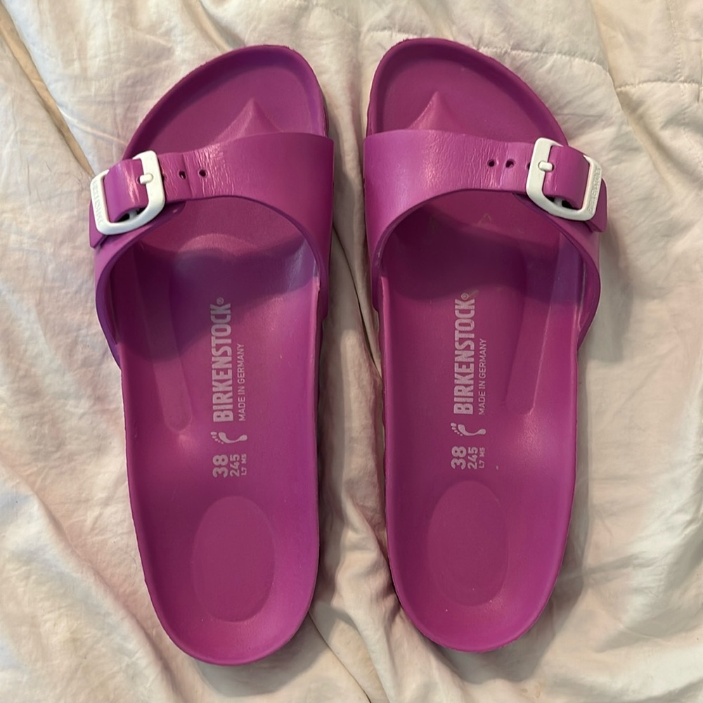 Birkenstock slides Madrid essentials size 38
